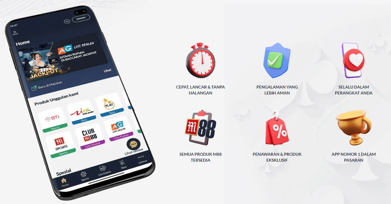 Nikmati Kemudahan Taruhan dengan Aplikasi M88